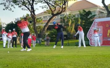Deklarasi Konkir Golf Community ditandai dengan menggelar turnamen terbuka di Bukit Golf Surabaya, Rabu (27/08/2025).