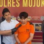 Alvi Maulana pelaku mutilasi saat memberikan keterangan./bongkah.id/Karimatul Maslahah/