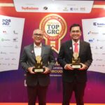 Direktur Utama PGN Arief Kurnia Risdianto (kiri) dan Direktur Manajemen Risiko PGN Eri Surya Kelana (kanan)