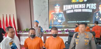 Satnarkoba Polres Mojokerto Kota Gagalkan Penyelundupan 1 Kg Sabu Senilai Rp1,3 Miliar