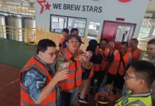 PWI Mojokerto Raya Kunjungi Pabrik Bir Bintang, Lihat Langsung Proses Produksi Ramah Lingkungan