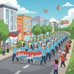 Gerak Jalan Mojokerto – Surabaya Napak Tilas Sejarah Digelar Sejak Tahun 1995