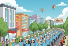 Gerak Jalan Mojokerto – Surabaya Napak Tilas Sejarah Digelar Sejak Tahun 1995