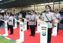 Kapolresta Mojokerto Pimpin Sertijab, Ini Daftar Lengkap Pejabat Baru sertijab pejabat polres mojokerto kota