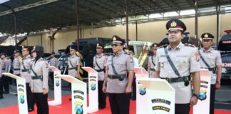 Kapolresta Mojokerto Pimpin Sertijab, Ini Daftar Lengkap Pejabat Baru sertijab pejabat polres mojokerto kota