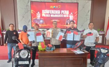 Curanmor Menyamar ala Wanita, Gondol Vario di Rumah Kos Kota Mojokerto