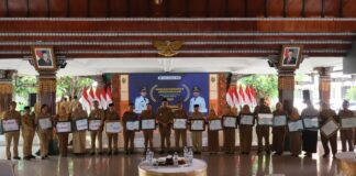 Ini OPD dan Individu ASN Berpretasi Budaya Kerja 2025 di Pemkab Mojokerto