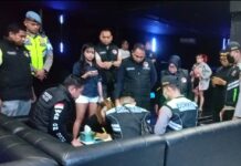 Jelang Nataru 2026, Polres Mojokerto Kota Razia Tempat Hiburan Malam