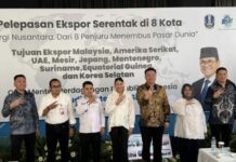 Ekspor Serentak Nasional dari Mojokerto Tembus Rp 83,8 Miliar, Produk Nusantara Serang Pasar Global