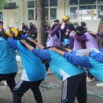 Permainan Gobak Sodor Diminati Siswa SMAN 1 Kutorejo Dalam Class Meeting Akhir Semester