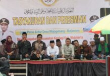 Bupati Mojokerto Al Barra Resmikan Jalan Antar Desa Mojowono – Mojokembang Kemlagi