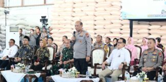 Perkuat Ketahanan Pangan, Presiden Resmikan Gudang Jagung Polda Jatim