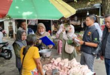 Harga Cabai Rawit Tembus Rp120 Ribu, Satgas Pangan Mojokerto Sidak Pasar