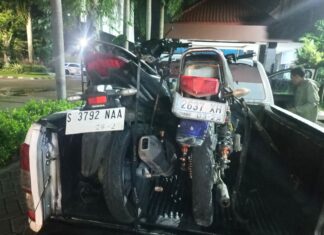 Dua Remaja Meninggal Satu Luka Berat Akibat Ngebut di Jalan Raya Desa Jambukwok Trowulan