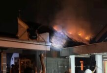 Rumah Warga Jetis Mojokerto Terbakar saat Penghuninya Bawa Ponsel ke Kamar Mandi