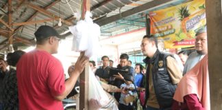 Jelang Lebaran, Satgas Pangan Polres Mojokerto Gencar Sidak Harga Bapokting di Pasar