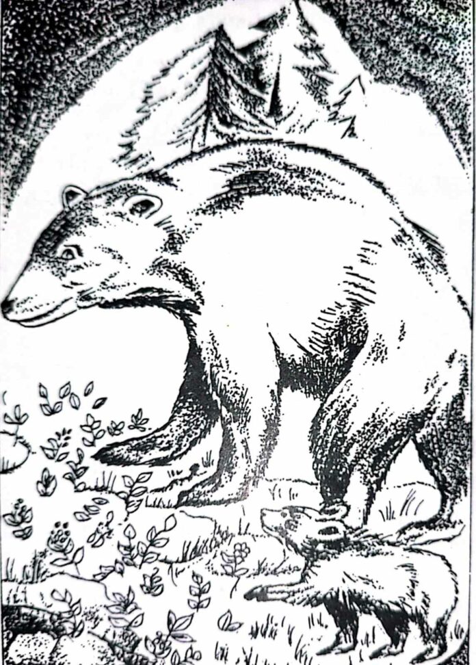 Beruang-beruang gunung dapat ke luar dari gua-gua mereka, tetapi manusia tidak dapat melakukannya.