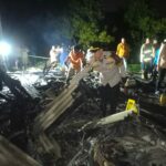 Rumah Warga Desa Penompo Terbakar, Seorang Penghuni Tidak Bisa Menyelamatkan Diri