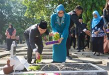 Jelang HUT ke-733 Kabupaten Mojokerto, Gus Barra dan Forkopimda Ziarah ke Makam Tokoh Pendahulu