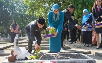 Jelang HUT ke-733 Kabupaten Mojokerto, Gus Barra dan Forkopimda Ziarah ke Makam Tokoh Pendahulu