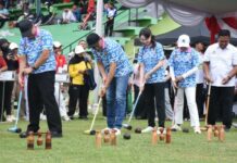 Jatim Open Woodball 2026 resmi dibuka di Stadion Jenggolo Sidoarjo