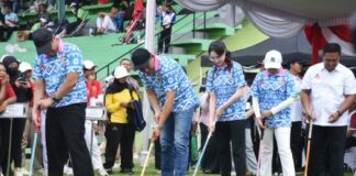 Jatim Open Woodball 2026 resmi dibuka di Stadion Jenggolo Sidoarjo