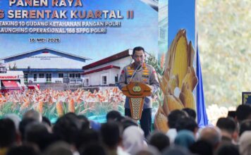 Kapolri Jenderal Listyo Sigit Prabowo melaporkan pembangunan Satuan Pelayanan Pemenuhan Gizi Polri yang tersebar di seluruh Indonesia di hadapan Presiden Prabowo Subianto.