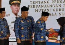 Mutasi dan Promosi 147 Kepala Sekolah Mojokerto, Bupati Al Barra Tegaskan Tak Ada Titipan