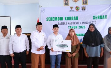 BAZNAS Mojokerto Salurkan 3.621 Paket Kurban Berkah 2026