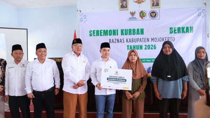 BAZNAS Mojokerto Salurkan 3.621 Paket Kurban Berkah 2026