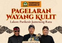 wayang kulit Parikesit Jumeneng Ratu Trowulan