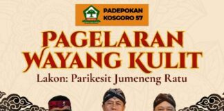 wayang kulit Parikesit Jumeneng Ratu Trowulan