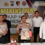 Polresta Sidoarjo kembali membongkar praktik kejahatan oplosan gas elpiji sebagaimana diungkap Kapolresta, Kombes Pol Christian Tobing, Senin (4/5/2026).