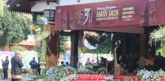 Prosesi hari jadi Kabupaten Mojokerto 2025