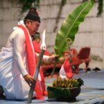 Meimura tampil dalam pentas Ludruk Garingan “Batu Batu Bersuara” di kampus UNIM Mojokerto.