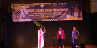 Pementasan Ludruk Besutan Meimura di UNIM Mojokerto bertema Batu-batu Bersuara tentang budaya dan lingkungan