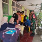 Koramil 0815/12 Ngoro, SMPN 1 Ngoro, pemeriksaan kesehatan gratis, pelajar Ngoro, Puskesmas Ngoro, Mojokerto, kesehatan siswa, Babinsa Ngoro