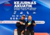 Sifa Kartika Putri peraih tiga medali emas Kejurnas Akuatik 2026 di GBK Jakarta
