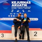 Sifa Kartika Putri peraih tiga medali emas Kejurnas Akuatik 2026 di GBK Jakarta