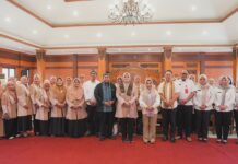 Keberhasilan Kota Mojokerto menekan angka stunting hingga 0,92 persen menarik perhatian Pemprov NTB. Wagub NTB