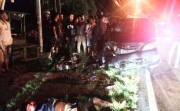 Kecelakaan maut di Pacet Mojokerto Avanza vs Supra Fit
