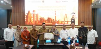 Wabup Rizal Oktavian di Acara Sensus Ekonomi 2026 Mojokerto.