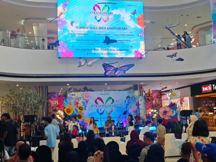 HUT ke-10 Sunrise Mall Mojokerto mengusung tema XTRAORDINARY A Decade of Dedication