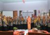 Kepala SMAN 1 Kutorejo Slamet Hariadi saat serah terima jabatan dan persiapan layanan SPMB Tahun Ajaran 2026/2027.