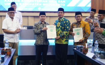 Pemkab Mojokerto Hibah Aset ke Kemenag & Kementerian Haji