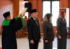 Bertepatan dengan peringatan Hari Ulang Tahun (HUT) ke-108 Kota Mojokerto, Wali Kota Mojokerto, Ika Puspitasari, melantik tiga Pejabat Pimpinan Tinggi Pratama