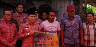 Bupati Mojokerto Renovasi RTLH Warga Jetis, Sambungan PDAM Gratis hingga 10 Meter Kubik