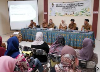 Kasus Diabetes dan Hipertensi Naik, Ning Ita Ajak Warga Aktif Bergerak