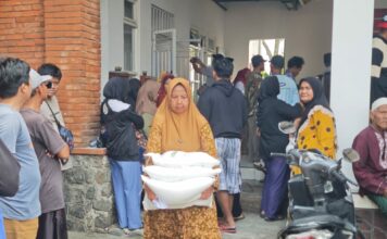 161.925 Keluarga di Mojokerto Dapat Bantuan Beras, Total 4.857 Ton