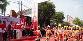 Gerak Jalan Merah Putih Mojokerto, Langkah Kecil Generasi Muda Menjaga Semangat Bela Negara